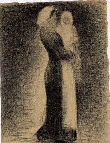 drawiing  by George Seurat